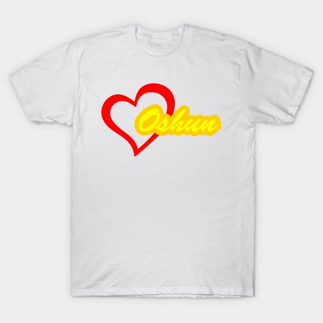 Heart Oshun T-Shirt by Korvus78